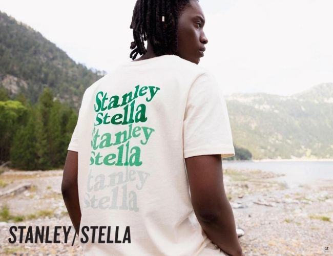 Personalised t shirts stanley stella
