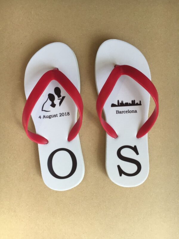 Personalised Flip Flops